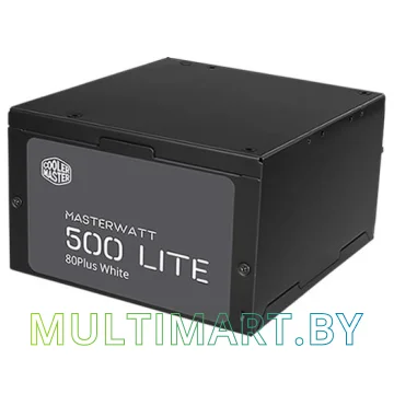 Блок питания Cooler Master MasterWatt Lite 230V 500W (ErP 2013) MPX-5001-ACABW-ES картинка 4